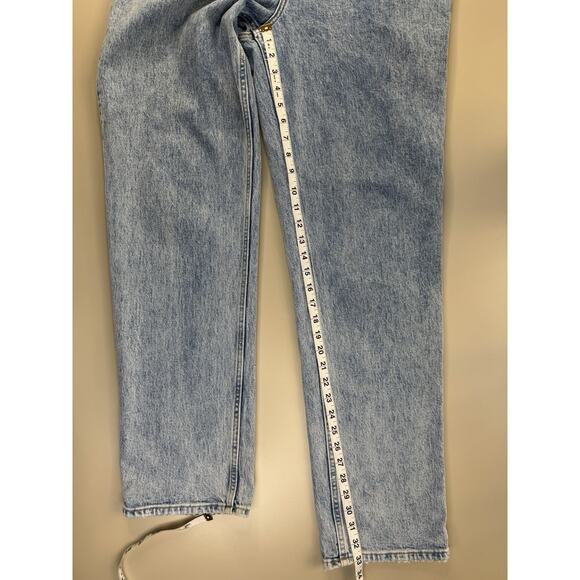 Abercrombie & Fitch Womens The 90s Straight Ultra High Rise 32 Long Medium Wash - Picture 10 of 16